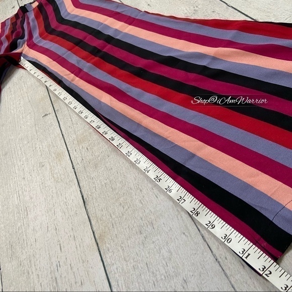 Reformation striped high rise wide leg pants *shop@iamwarrior - Picture 6 of 8